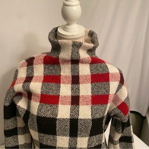 Christian Siriano, New York size medium women’s high neck sweater multicolor